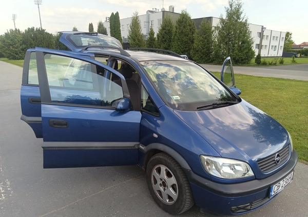 Opel Zafira cena 7000 przebieg: 298431, rok produkcji 2002 z Bydgoszcz małe 121